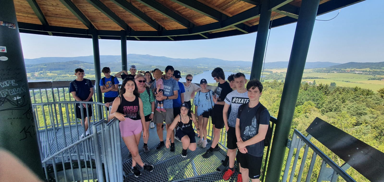 Šumava Olšina 23.-26.6., školní výlet V.A