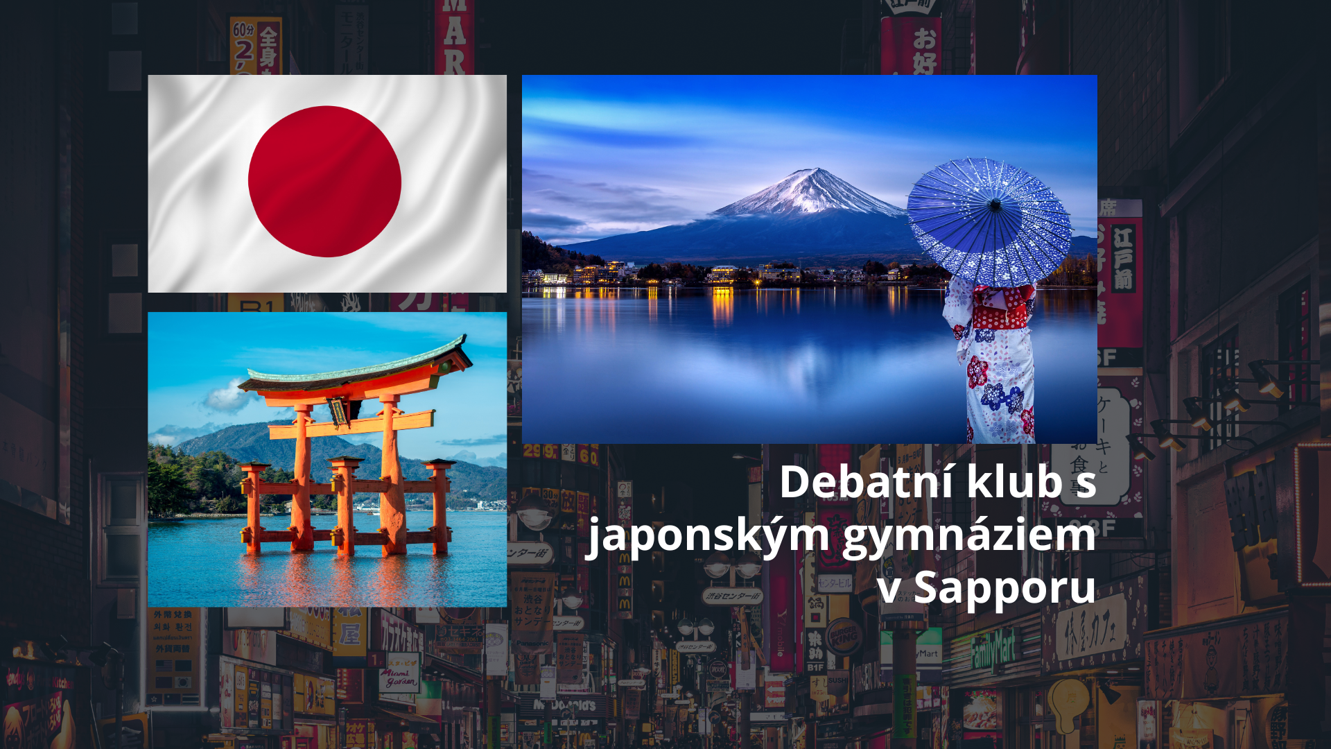 Debatní klub s japonským gymnáziem v Sapporu