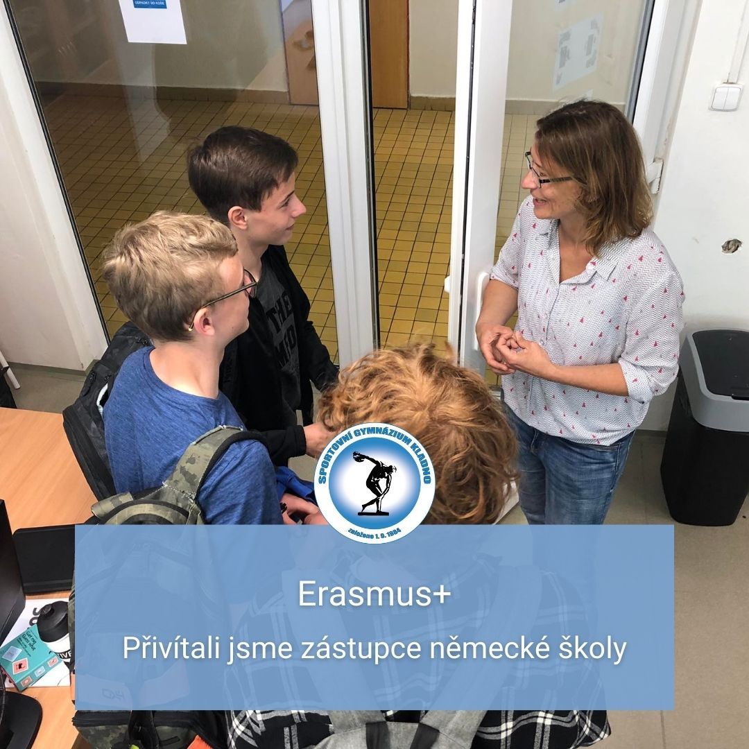 Přivítali jsme zástupce německé školy – projekt Erasmus+