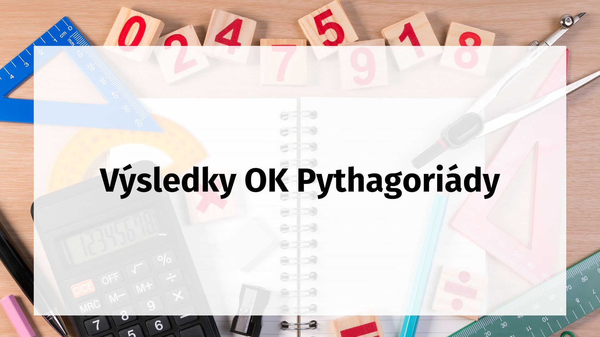 Výsledky OK Pythagoriády