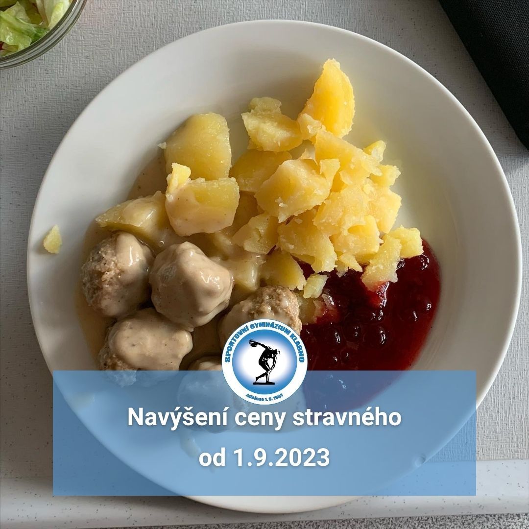 Navýšení ceny stravného