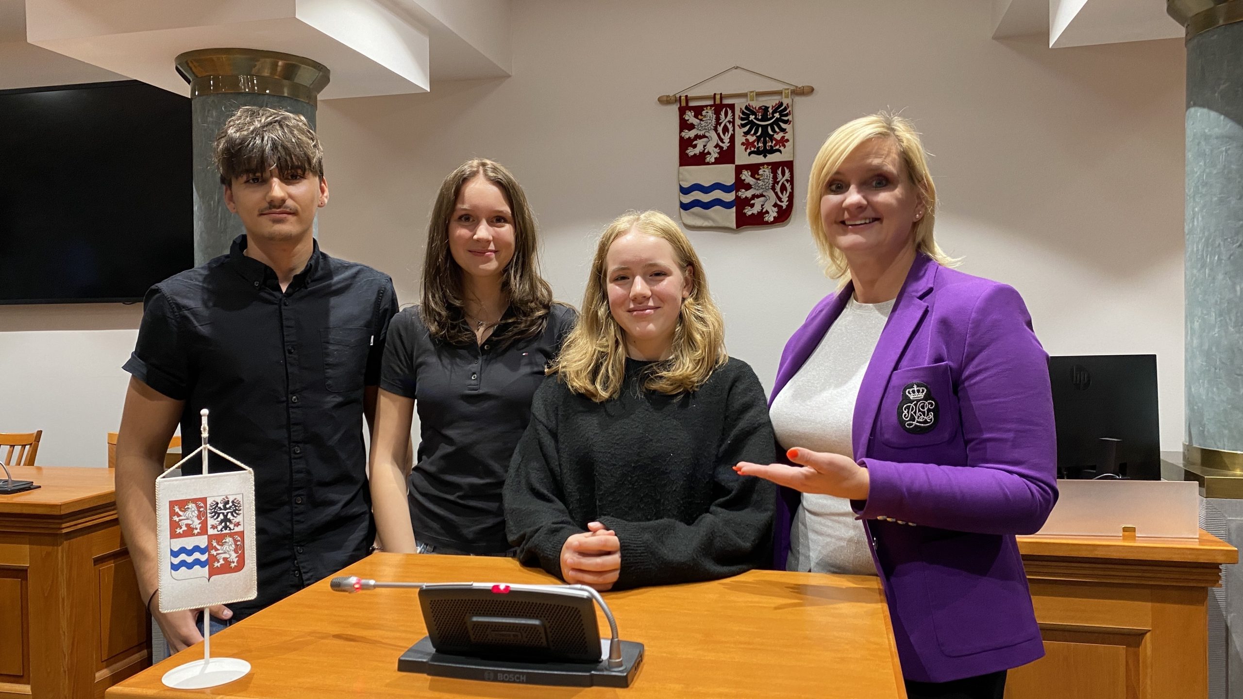Setkání studentů s hejtmankou Středočeského kraje