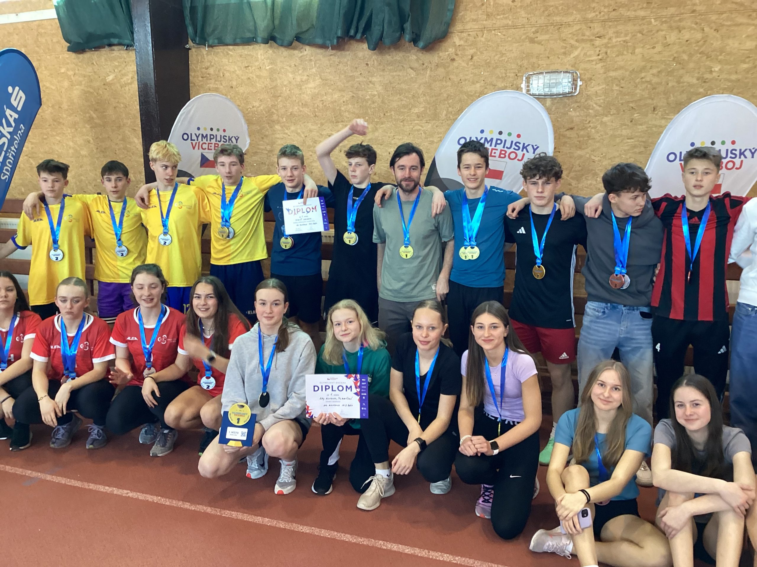 Oblastní kolo Olympijského víceboje dopadlo na výbornou