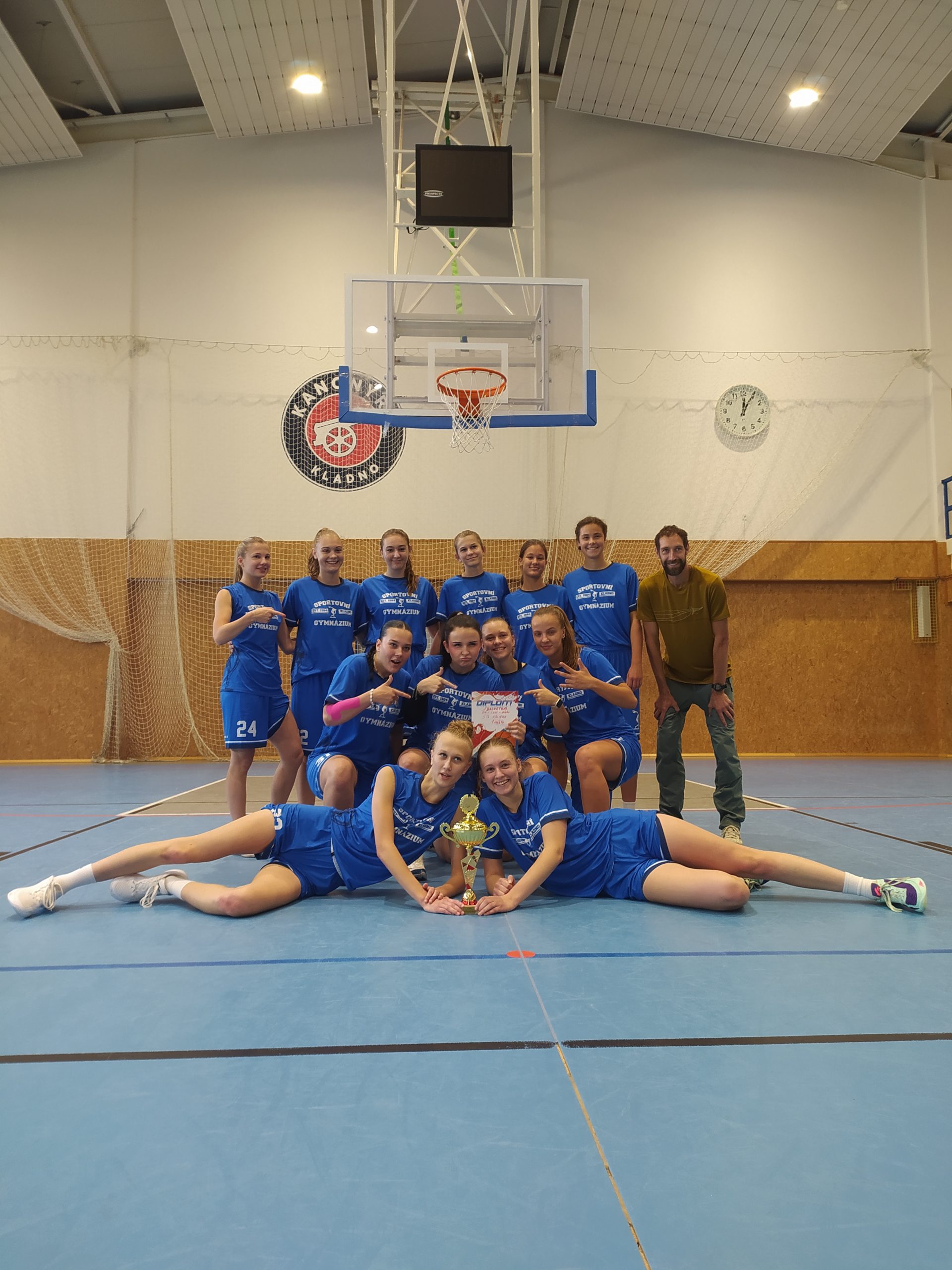 Basketbal středních škol – dívky – 1.místo
