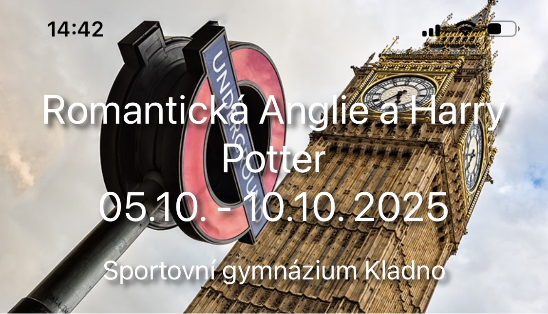 Zájezd Romantická Anglie a Harry Potter