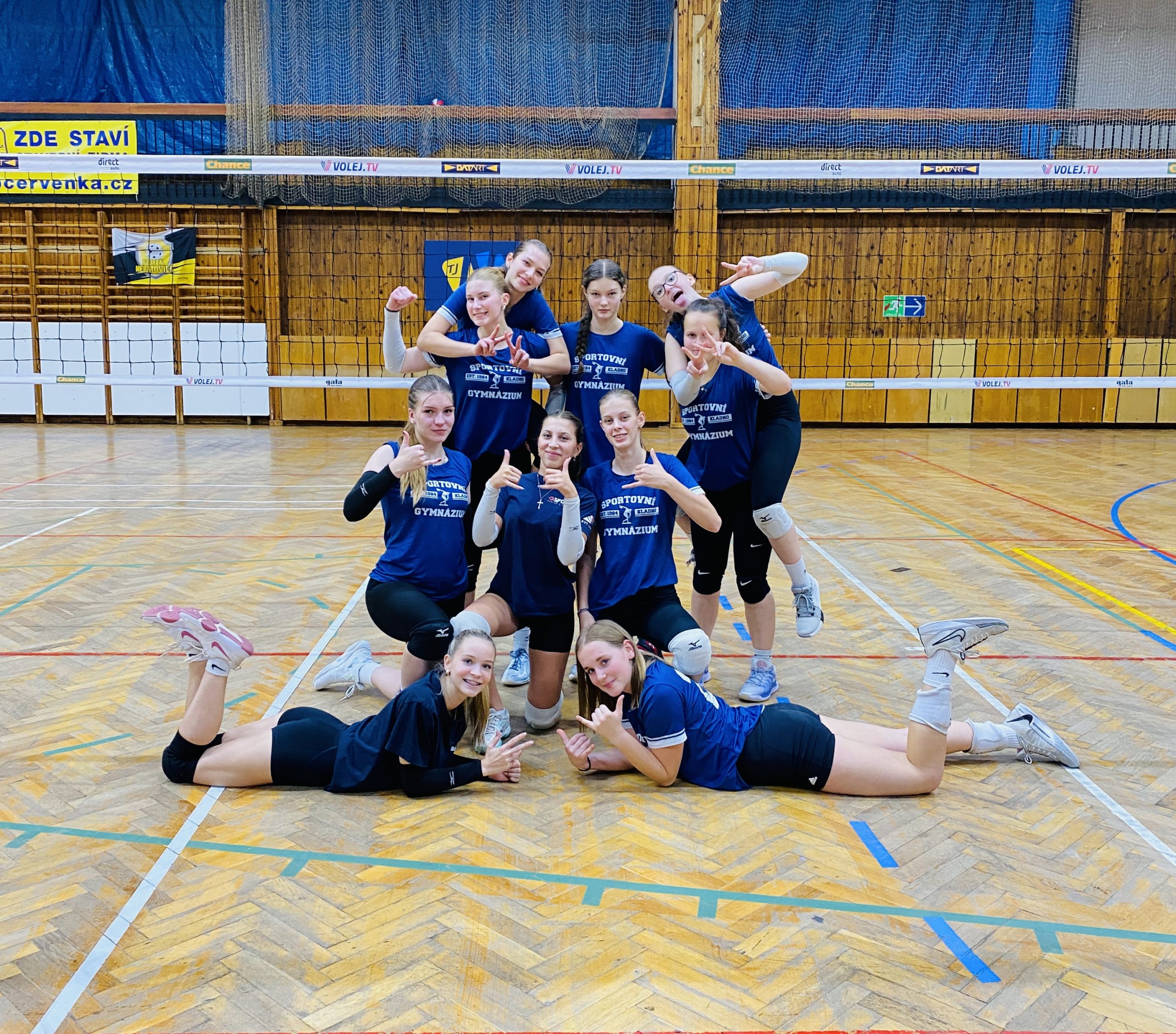 Volejbal – krajské kolo dívek – střední školy
