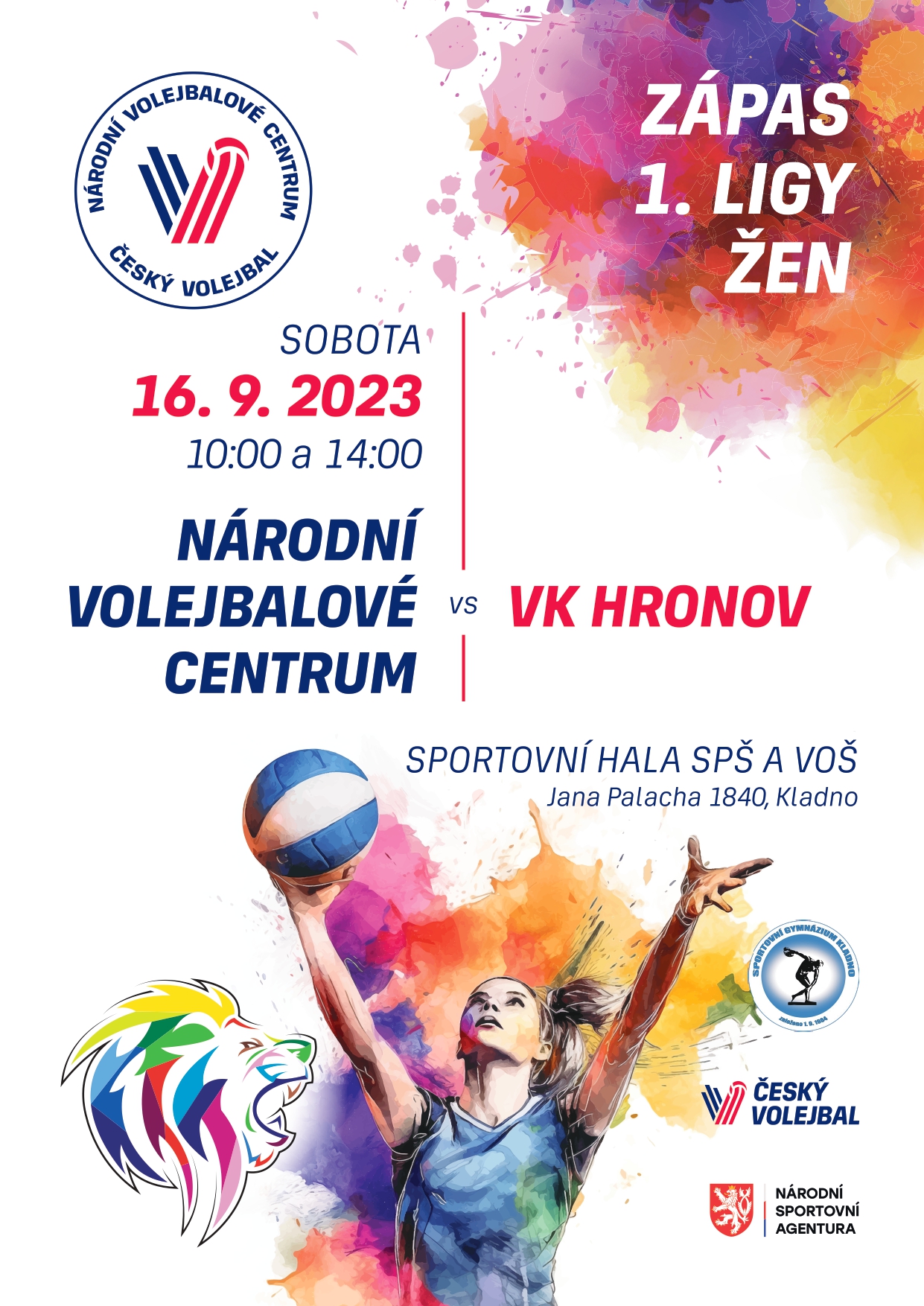 Historicky první utkání našich děvčat ze sportovní třídy SP-volejbal