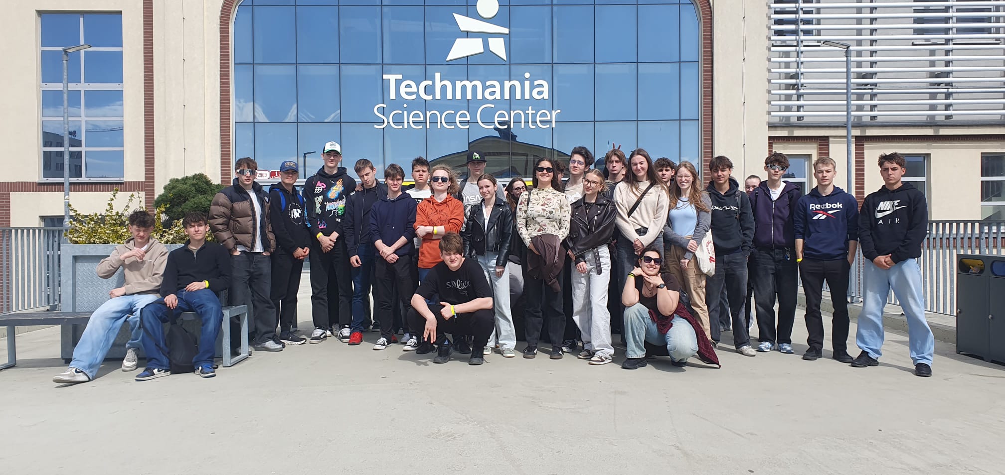 Exkurze Techmania Plzeň 11.4. 1.D, VI.A