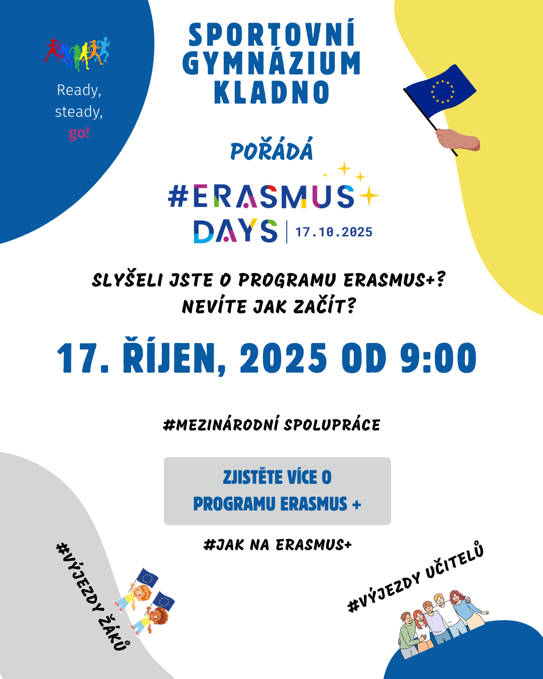 🌍 #ErasmusDays na Sportovním gymnáziu Kladno!