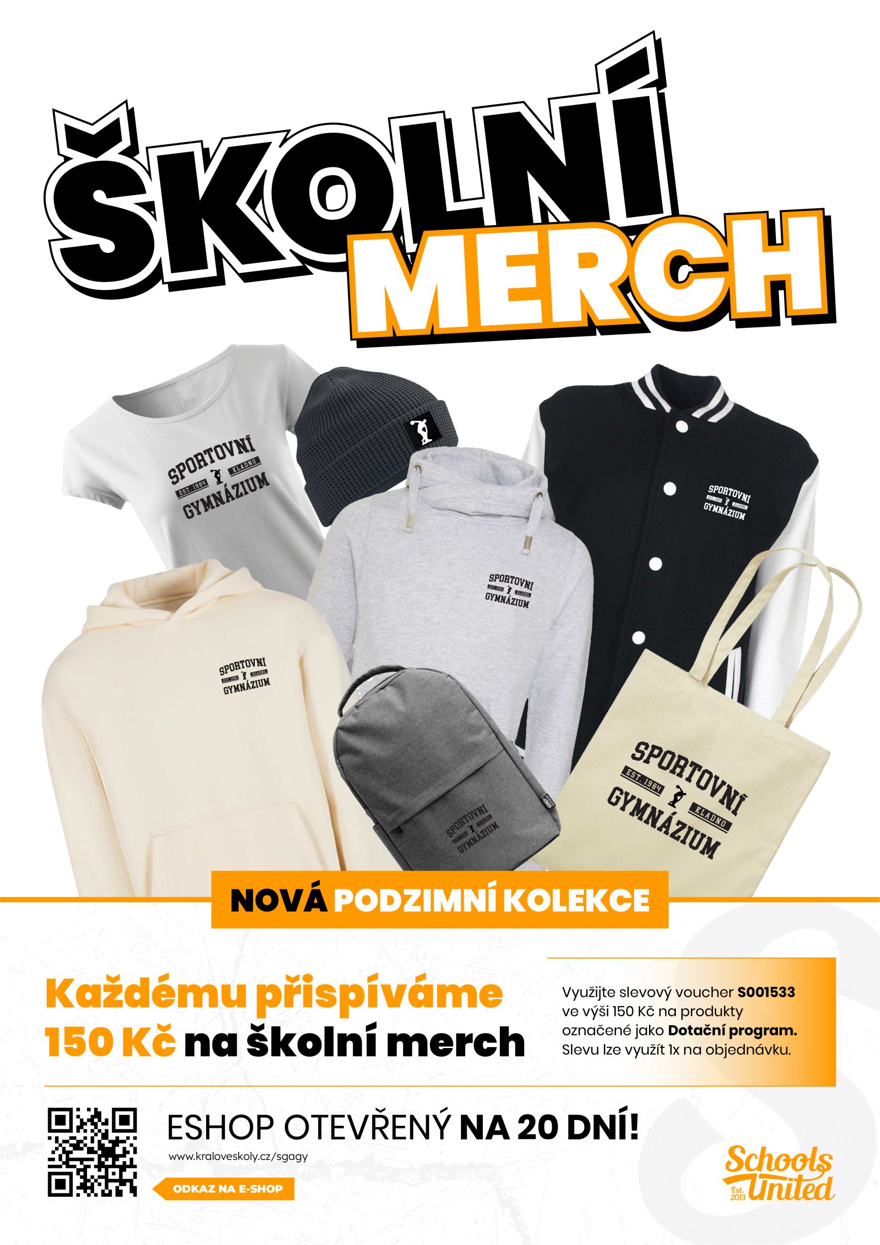 Školní merch – nová podzimní kolekce