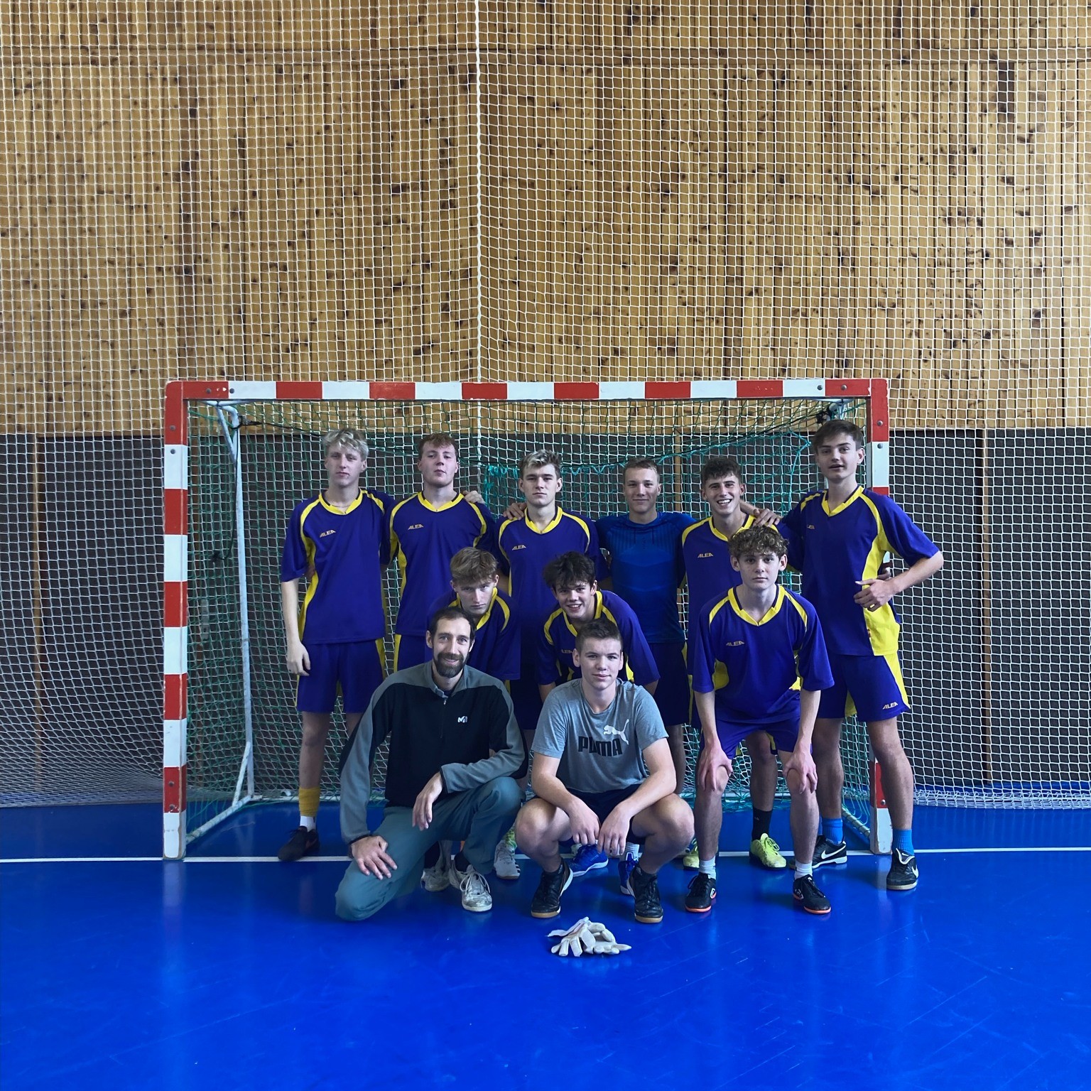 Postup do dalšího kola Středoškolské futsalové ligy