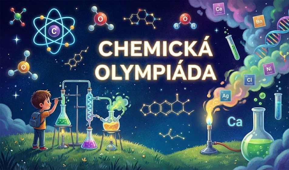 Stříbrný úspěch Adama Křížka v krajském kole Chemické olympiády