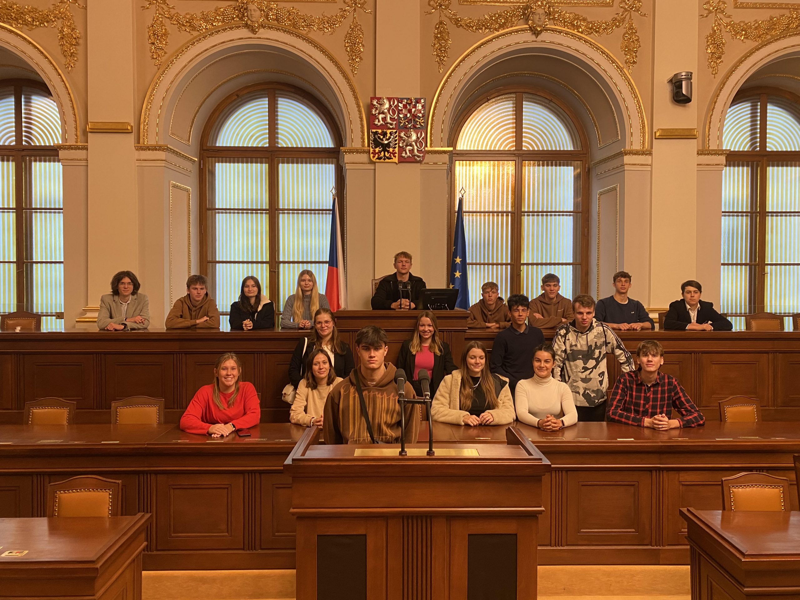 Návštěva Poslanecké sněmovny ČR třída VII.A