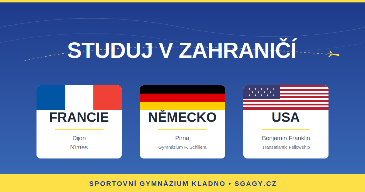 Chceš zažít kus studia v zahraničí? ✈️